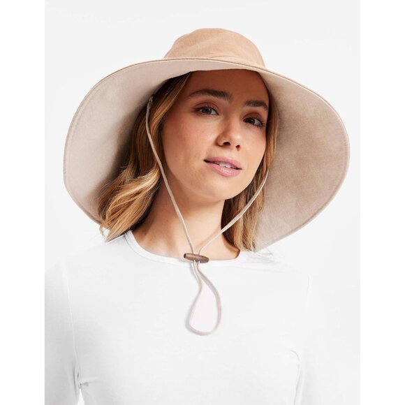 Women’s Cotton Linen Sun Hat UPF 50+ Packable Adjustable for Travel Beach Outdoo main image 5